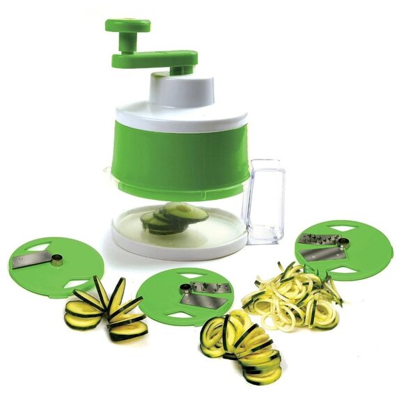 Multi-functional Manual Vegetable Food Cutting Hand Chopper Plastic with Graters - Picture 1 of 10
